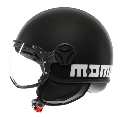 FIGHTER CLASSIC MOMO DESIGN MATT BLACK/WHITE