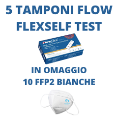 5 X TAMPONE FLOWFLEX ACON SARS COV 2 TEST RAPIDO COVID