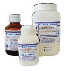 BI TEMP CROWN (RESINE PER PROVVISORI) Dentine 500g A1-A2-A3-A3,5-A4-B1-B2-B3-C2-D3 BARTOLINI DENTAL GROUP BI TEMP CROWN
