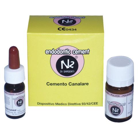 N2 ENDODONTIC CEMENT - Confezione: polvere da 10 g e liquido da 4 ml GHIMAS  N2