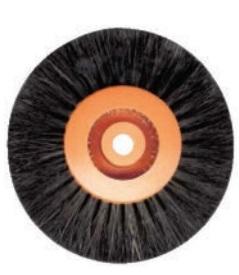 Spazzola Par. Set.nera C.Plastica Ø 80 mm 4 R Cf. 6 pz BARTOLINI DENTAL GROUP UP362
