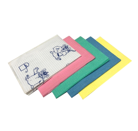 SALVIETTE PLASTIFICATE A 3 STRATI 33 X 45 CM  - KUMAPAN - CONFEZIONE DA 500 PEZZI