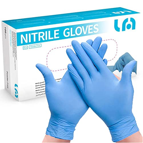 GUANTI IN NITRILE LYNCMED CONFEZIONE DA 100PZ