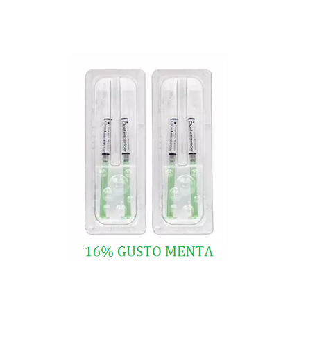 SBIANCAMENTO DENTI DOMICILIARE OPALESCENCE  16% - 4 SIRINGHE ULTRADENT GUSTO MENTA