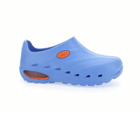 Zoccolo sanitario calzatura anatomica LIGHT BLUE SunShoes Dynamic