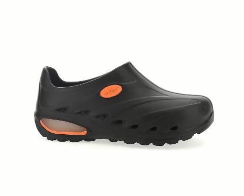 Zoccolo sanitario antiscivolamento NERO SunShoes Dynamic