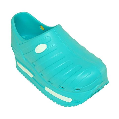 Zoccoli sanitari professionali -Calzatura antiscivolo -TURCHESE SunShoes Elevate