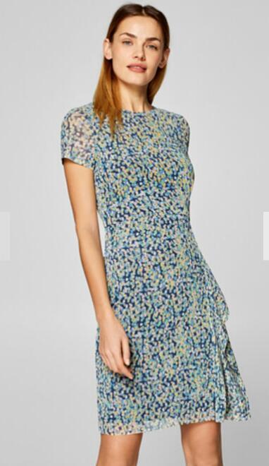 ABITO ESPRIT Abito in mesh con stampa allover