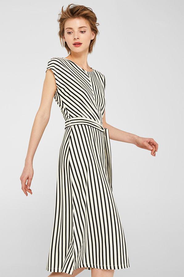 ABITO ESPRIT Abito in jersey elasticizzato strutturato a righe