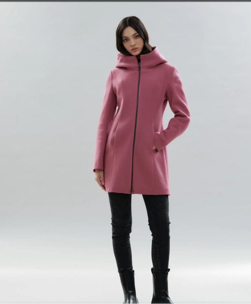 Parka con zip - color ciclamino  WHITE WISE  Collezione 2021/22