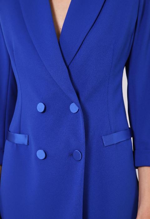 Tailleur doppio petto color bluette  IMPERIAL  Collezione 2021/2022