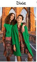 Abito e Cappotto con nuance verdi DIXIE  Collezione 2021/22