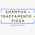 Shampoo trattamento e piega capelli donna