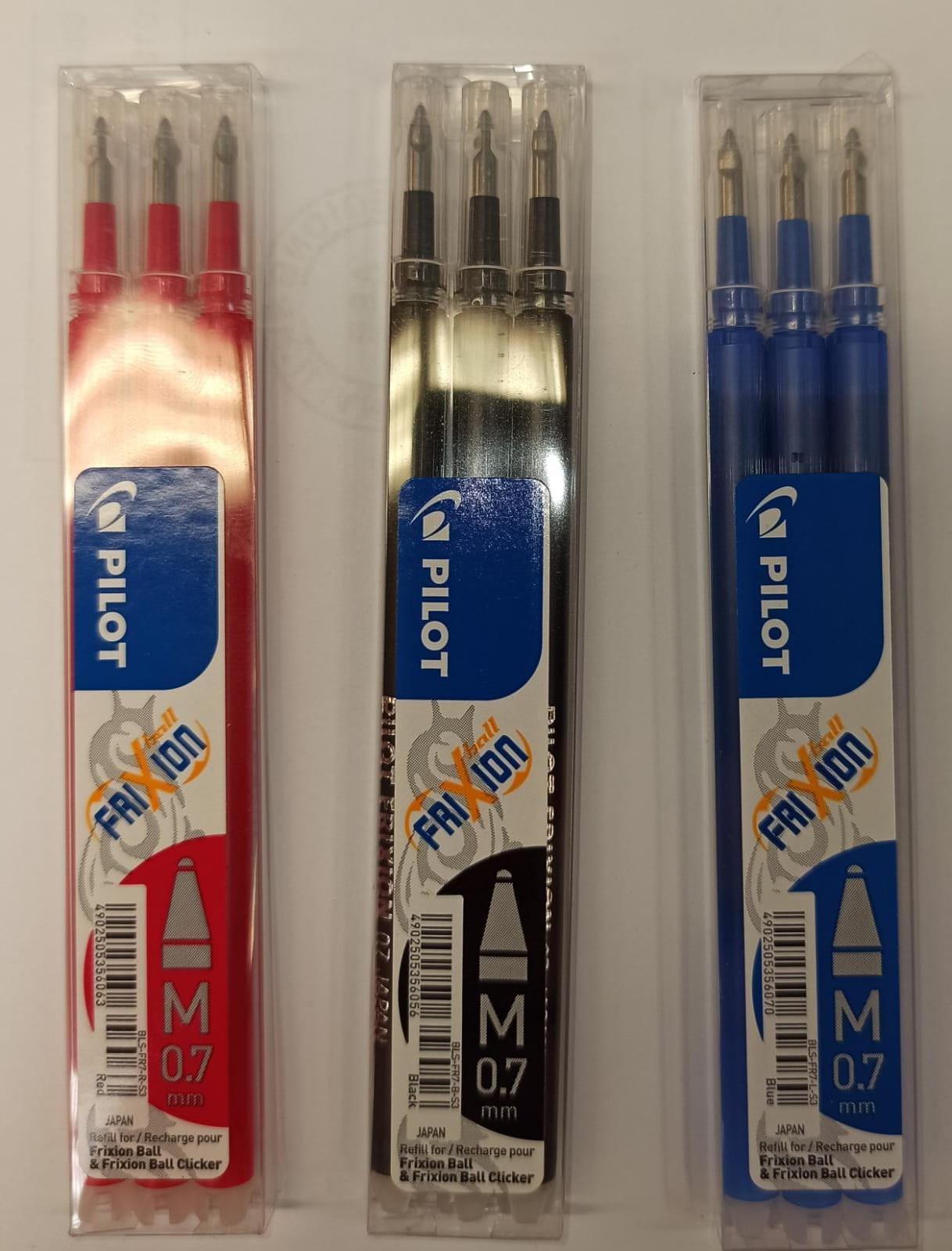 Refill penne cancellabili 3 pezzi - Blue