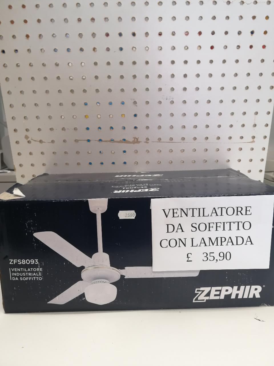 Ventilatore da soffitto zephir ZFS8093