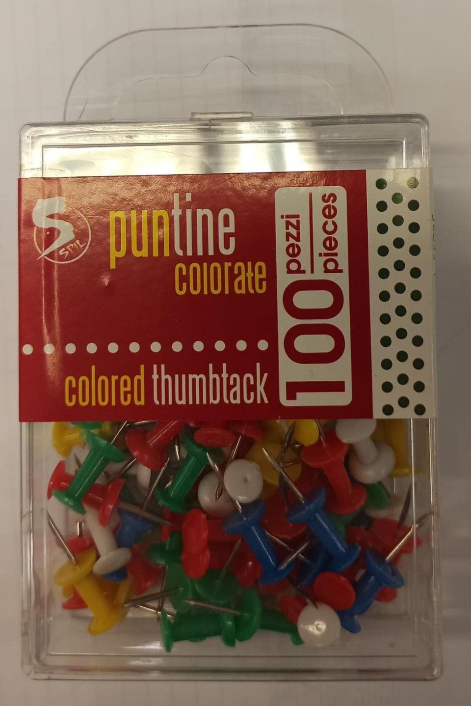 SPIL PUNTINE COLORATE DA100PZ SPIL  PUNTINE