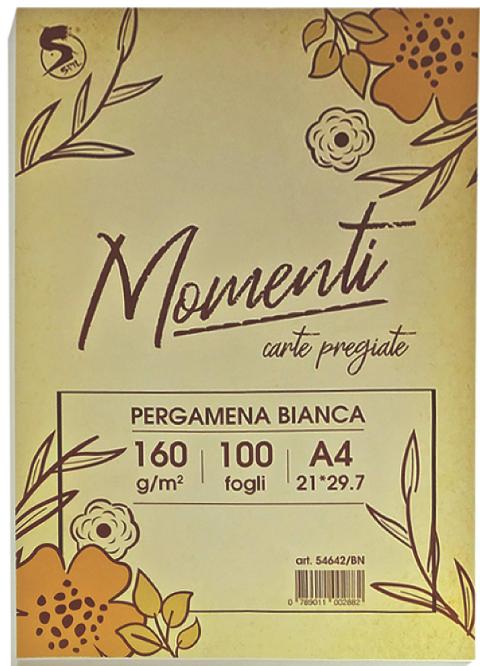 SPIL PERGAMENA A4 160GR 100FF BIANCO SPIL Carta pergamena