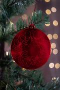 Pallina di Natale specchiata con incisione Ghirlanda natalizia Regplex in Plexiglas PN-7