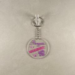 Auguri Mamma - Porta Chiave in Plexiglas Regplex Personalizzato