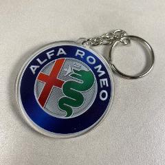 Alfa Romeo Portachiavi in Plexiglas Regplex trasparente