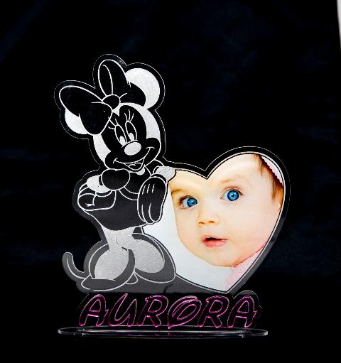 Portafoto Infanzia con Personaggio Disney cm 20x30 Regplex Personalizzato