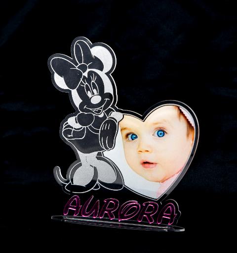 Portafoto Infanzia con Personaggio Disney cm 20x30 Regplex Personalizzato