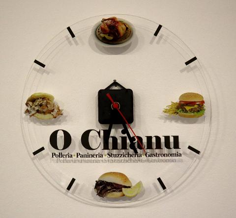 Orologio da parete in Plexiglas Trasparente Regplex Incisione/Foto/Logo Personalizzato