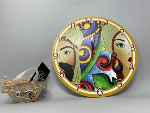 Orologio da parete in Plexiglas Regplex tema Testa di Moro