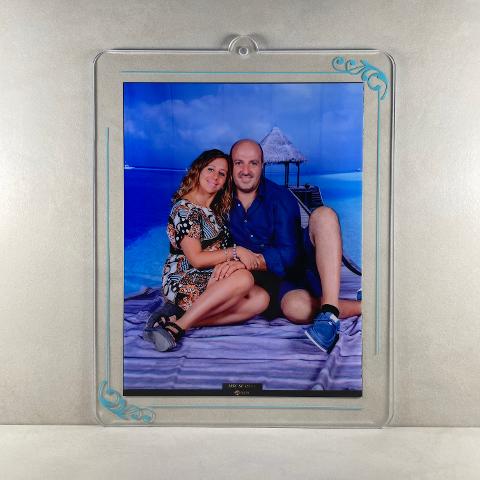 Portafoto Light da parete rettangolare Regplex Personalizzato