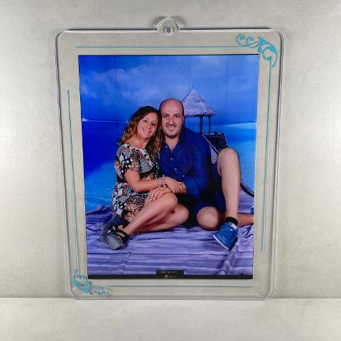 Portafoto Light da parete rettangolare Regplex Personalizzato