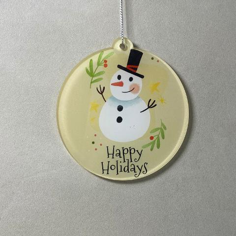 Pallina di Natale con stampa Regplex in Plexiglas PN-111