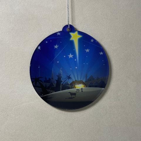 Pallina di Natale con stampa Regplex in Plexiglas PN-117