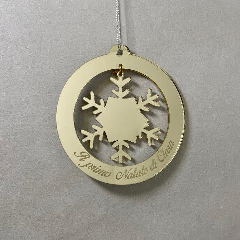 Pallina di Natale tema Bambini Regplex Scritta Personalizzata PNP-48