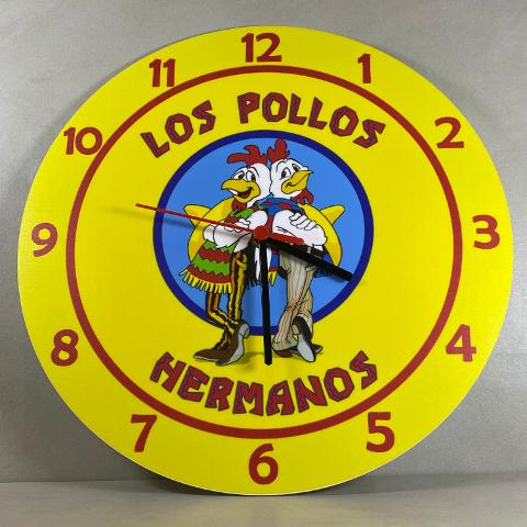 Orologio da parete in Plexiglas Los Pollos Hermanos Regplex tema Serie TV