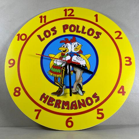 Orologio da parete in Plexiglas Los Pollos Hermanos Regplex tema Serie TV