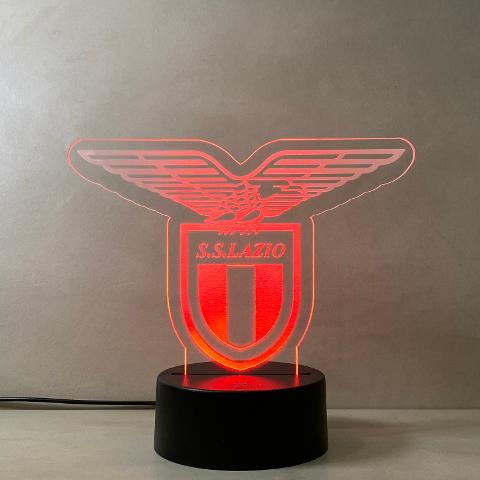 Lampada Lazio con Scritta Personalizzata Regplex Base LED RGB