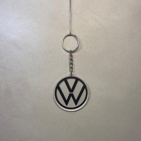 Volkswagen Portachiavi in Plexiglas Regplex trasparente