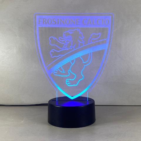 Lampada Frosinone con Scritta Personalizzata Regplex Base LED RGB