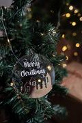Pallina di Natale - Merry Christmas - Regplex in Plexiglas PN-19