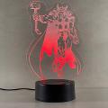 Lampada Marvel Thor con Scritta Personalizzata Regplex Base LED RGB