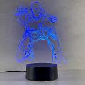 Lampada Marvel Iron Man con Scritta Personalizzata Regplex Base LED RGB