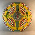 Orologio da parete in Plexiglas Regplex tema Siciliano Asso di Mazze