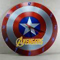 Orologio da parete in Plexiglas Captain America's shield Regplex tema Marvel