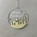 Pallina di Natale - Merry Christmas - Regplex in Plexiglas PN-19