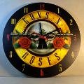 Orologio da parete in Plexiglas Guns N' Roses Regplex tema Rock Band