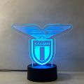 Lampada Lazio con Scritta Personalizzata Regplex Base LED RGB