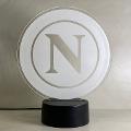 Lampada Napoli con Scritta Personalizzata Regplex Base LED RGB