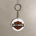 Harley Davidson Portachiavi in Plexiglas Regplex Bianco