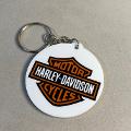 Harley Davidson Portachiavi in Plexiglas Regplex Bianco