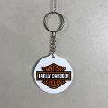Harley Davidson Portachiavi in Plexiglas Regplex Bianco